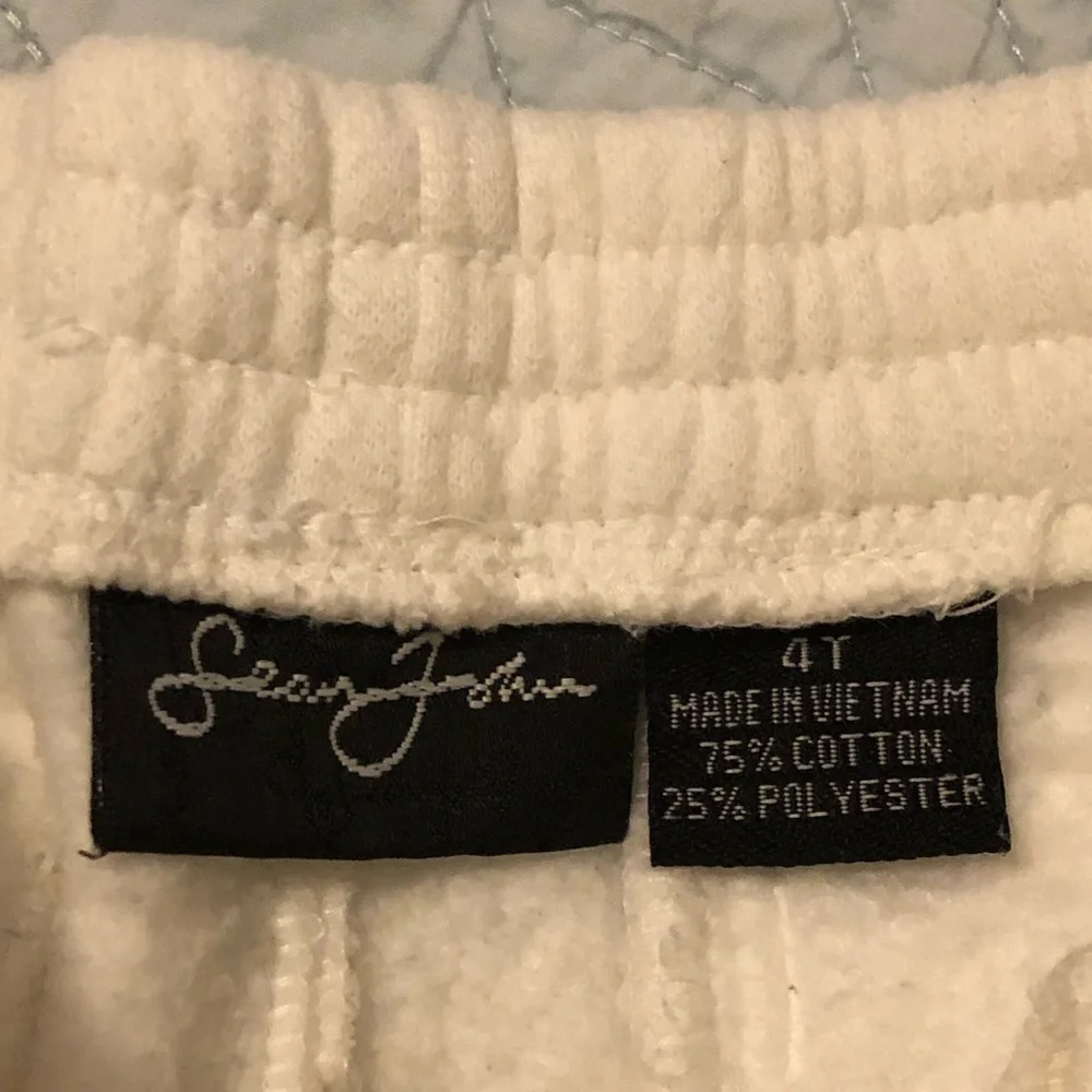 Sean John Y2K toddler joggers. Size 4T.